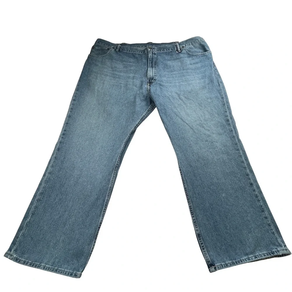 Polo Ralph Lauren 867 Classic Fit Mens 50x30‎ Jeans Medium Wash Denim *Flaw